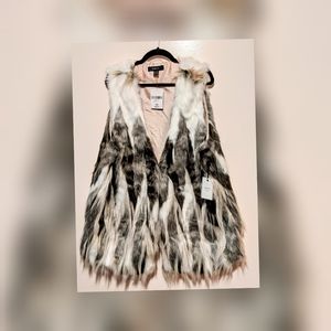 Faux Fur Vest 2X